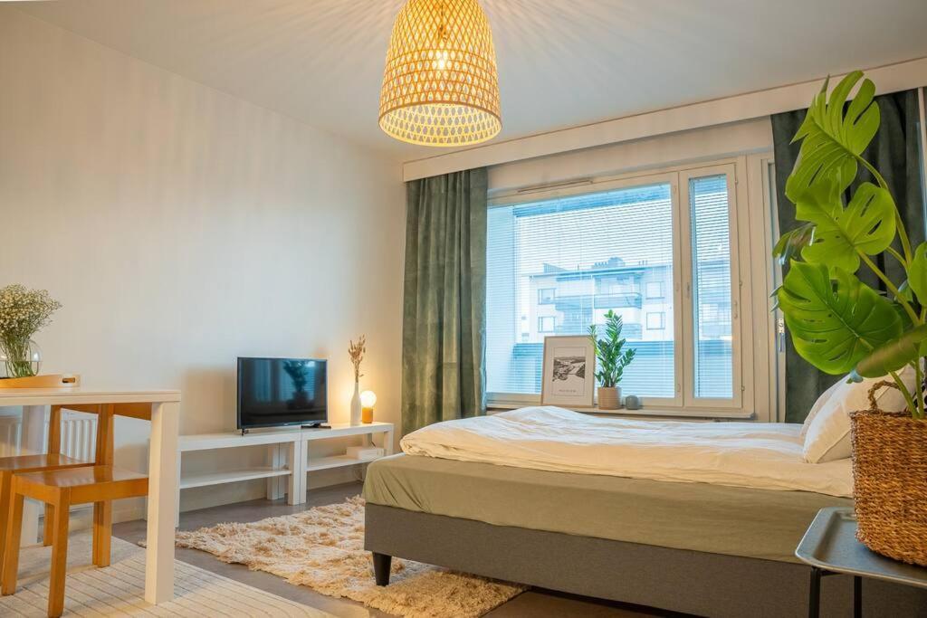 Arctic Downtown Dream: Cozy City Studio Rovaniemi Ngoại thất bức ảnh